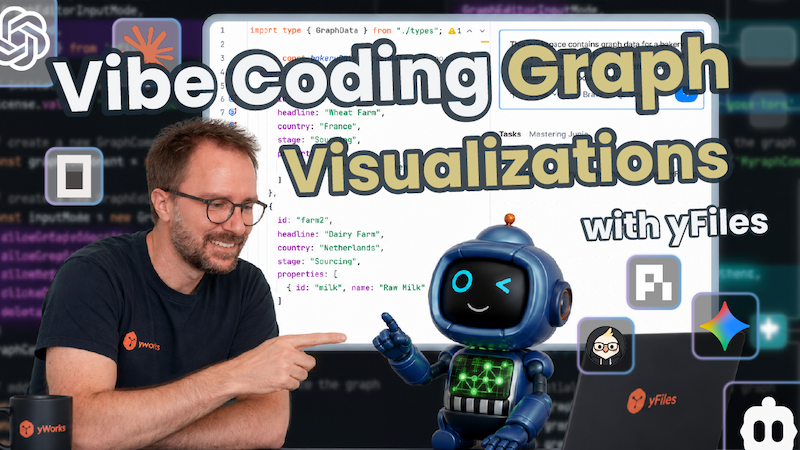 Vibe Coding Graph Visualizations with yFiles