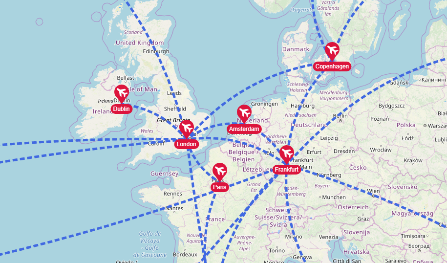 Interactive maps demo