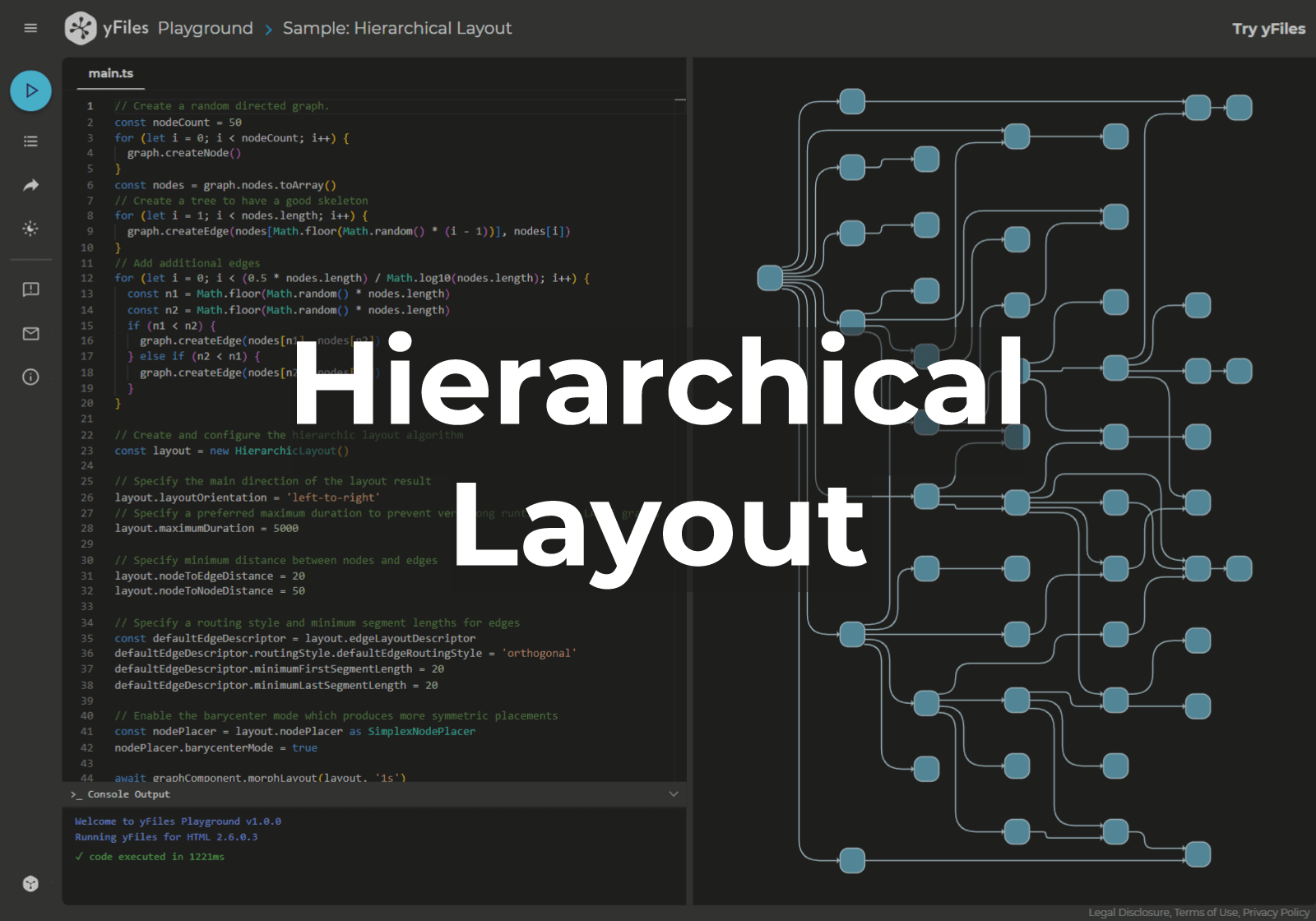 Playground: Hierarchical layout