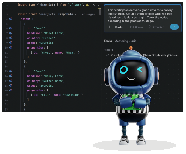 yFiles AI Tools