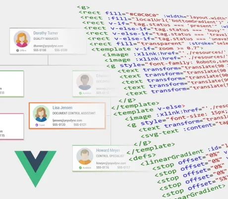 Thumbnail for the demo: Vue Template Node Style