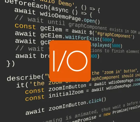 Thumbnail for the demo: WebdriverIO