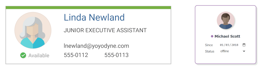 React organization chart styles