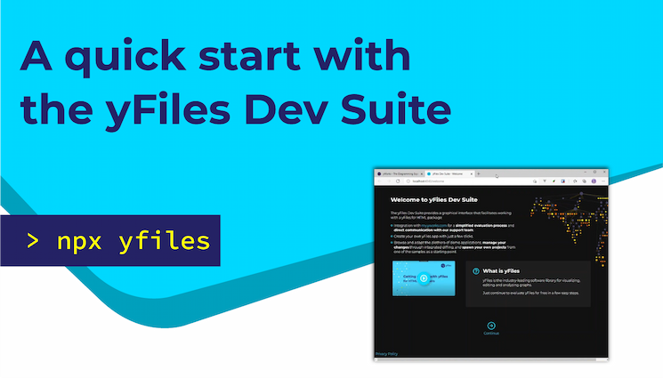Easiest way to get started with yFiles.